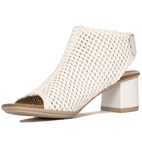 Rieker Women's White Sandals