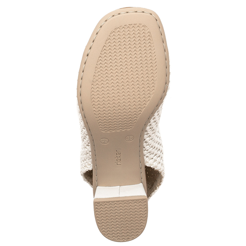 Rieker Women's White Sandals