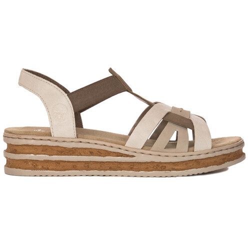 Rieker Women's White Sandals