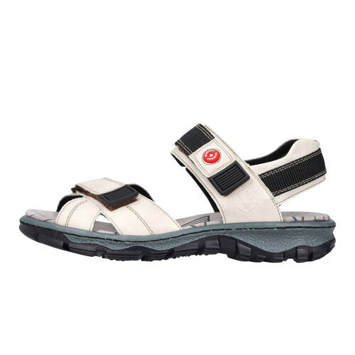 Rieker Women's White Sandals 