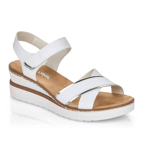 Rieker Women's White Sandals