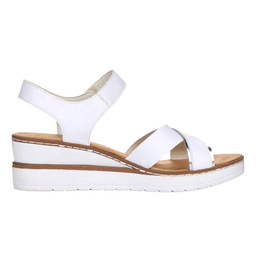 Rieker Women's White Sandals