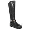 Rieker X0592-00 Black Knee-High Boots