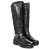 Rieker X0592-00 Black Knee-High Boots