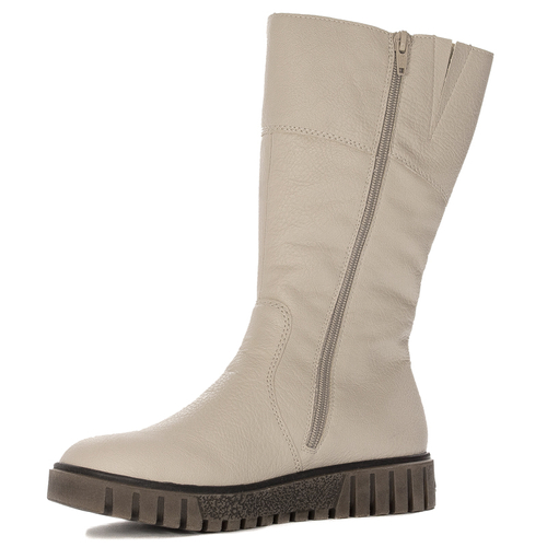 Rieker Y3455-00 Warned Beige Boots