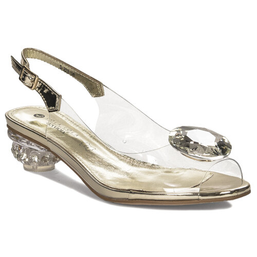 Sca'viola Women's Gold Sandals