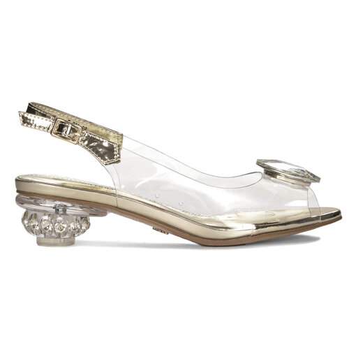 Sca'viola Women's Gold Sandals