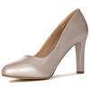 Sergio Leone 1457 Silver Pearl Pumps