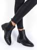 Sergio Leone BT523 Black PU Boots