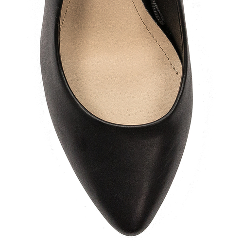 Sergio Leone Black PU women's Pumps