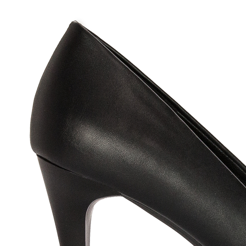 Sergio Leone Black PU women's Pumps