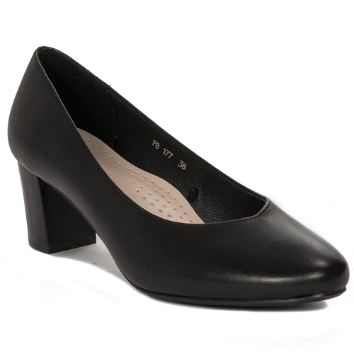 Sergio Leone Black Pu Pumps