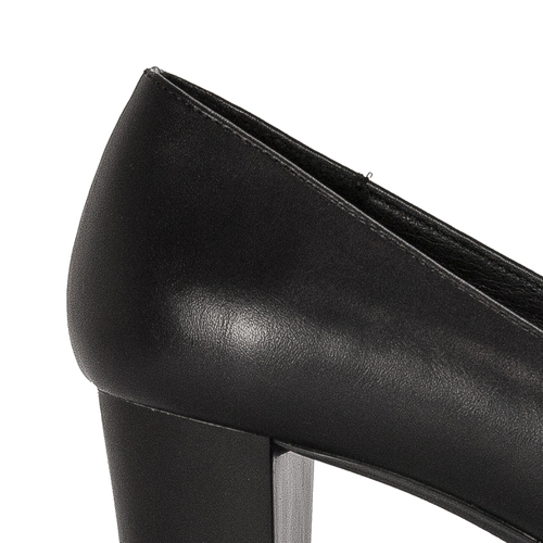 Sergio Leone Black Pu Pumps