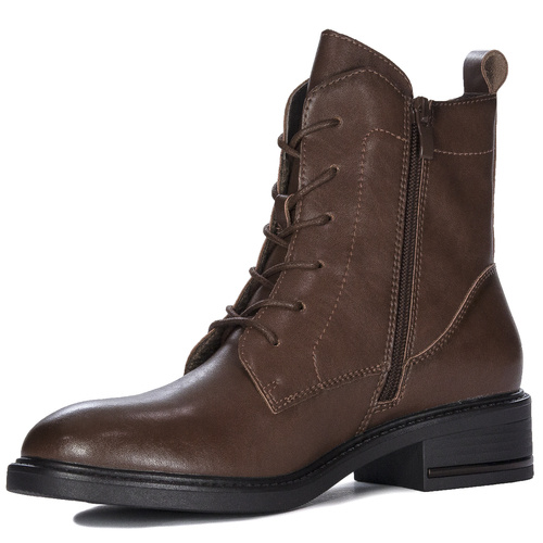 Sergio Leone Brown Women's Warmed Boots