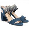 Sergio Leone SK867 Navy Mic Sandals 