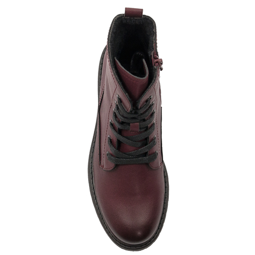 Sergio Leone Warm Boots Burgundy