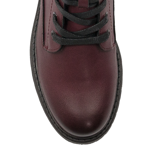 Sergio Leone Warm Boots Burgundy