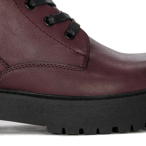 Sergio Leone Warm Boots Burgundy