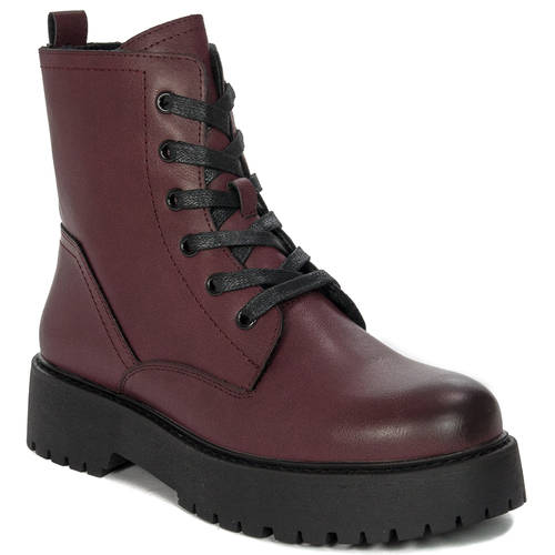 Sergio Leone Warm Boots Burgundy