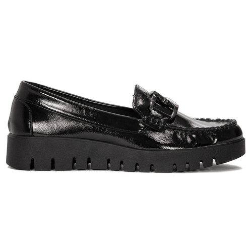 Sergio Leone Women's Black loafers shoes