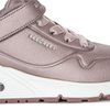 Skechers 310504L PEW Uno-Rose Shine Pewter Sneakers