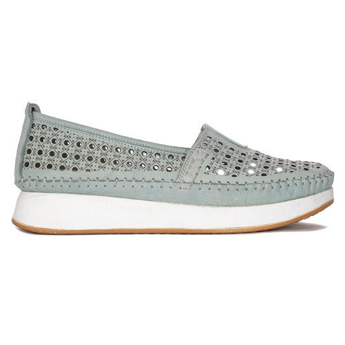 T.Sokolski Women's Light Blue Flat Shoes