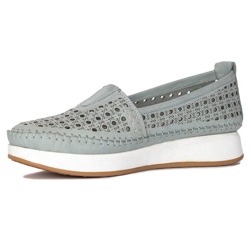 T.Sokolski Women's Light Blue Flat Shoes