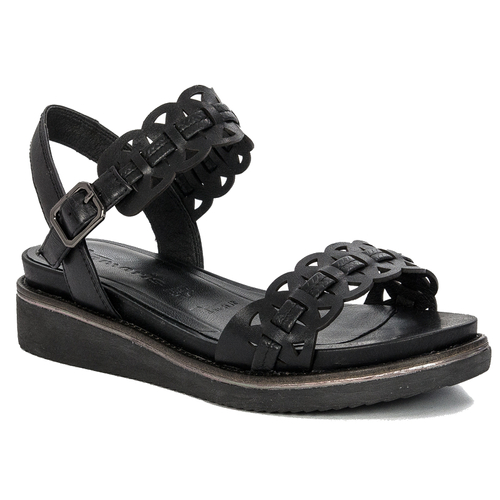 Tamaris Black Women's Sandals