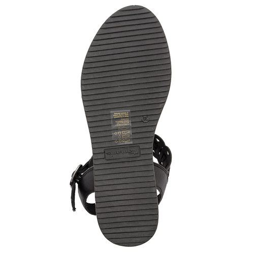 Tamaris Black Women's Sandals