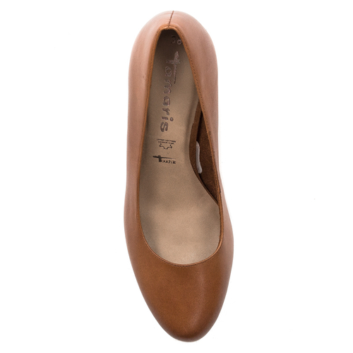 Tamaris Cognac Brown Pumps