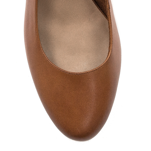 Tamaris Cognac Brown Pumps