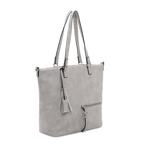 Tamaris Women's Light Grey Shopper Bag