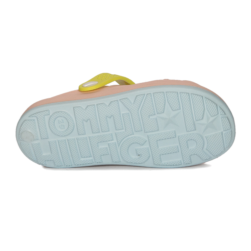 Tommy Hilfiger Kid's Slides Pink Yellow