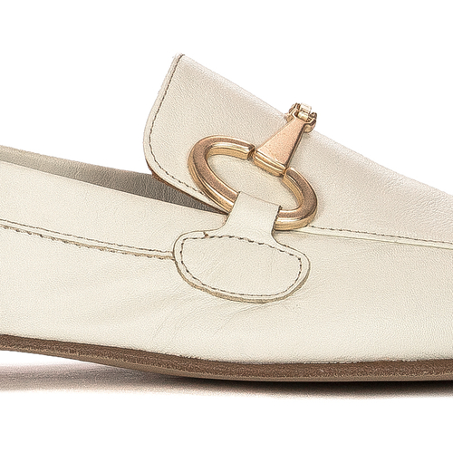 Venezia Flat Shoes Ivory