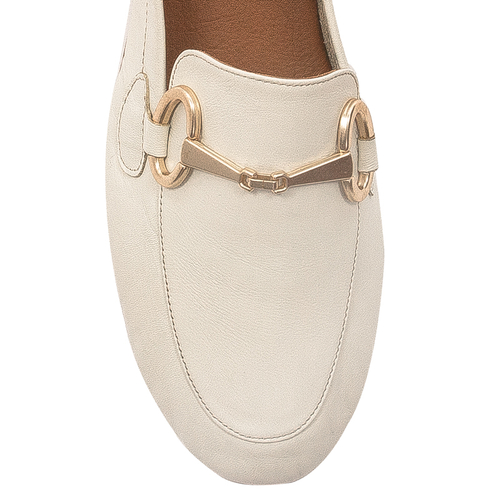 Venezia Flat Shoes Ivory