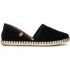 Verbenas Carmen Serraje Negro Espadrilles