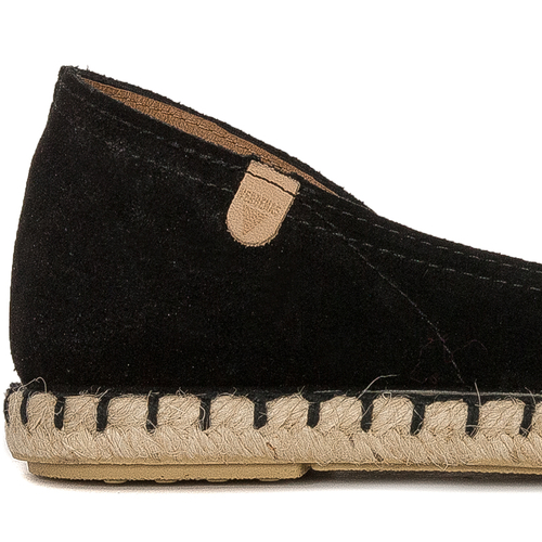 Verbenas Women Espadrilles Negro Cruz Serraje