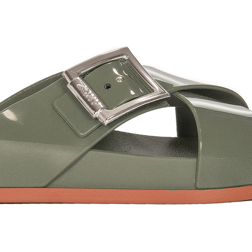 Zaxy Choice Birken AD Black female flip-flops