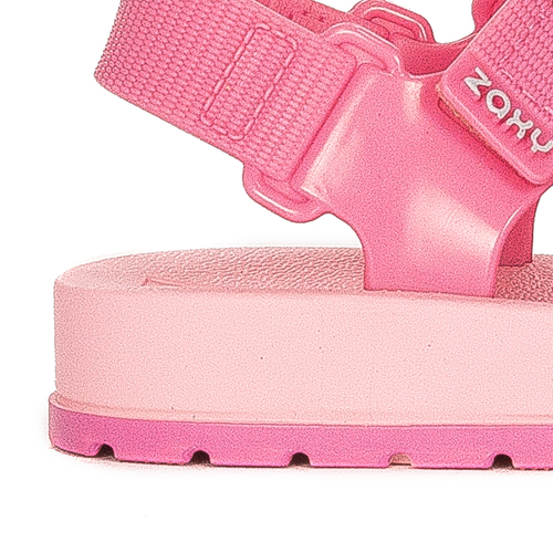 Zaxy Zaxynina Moderninha Baby with Velcro Light Pink Sandals