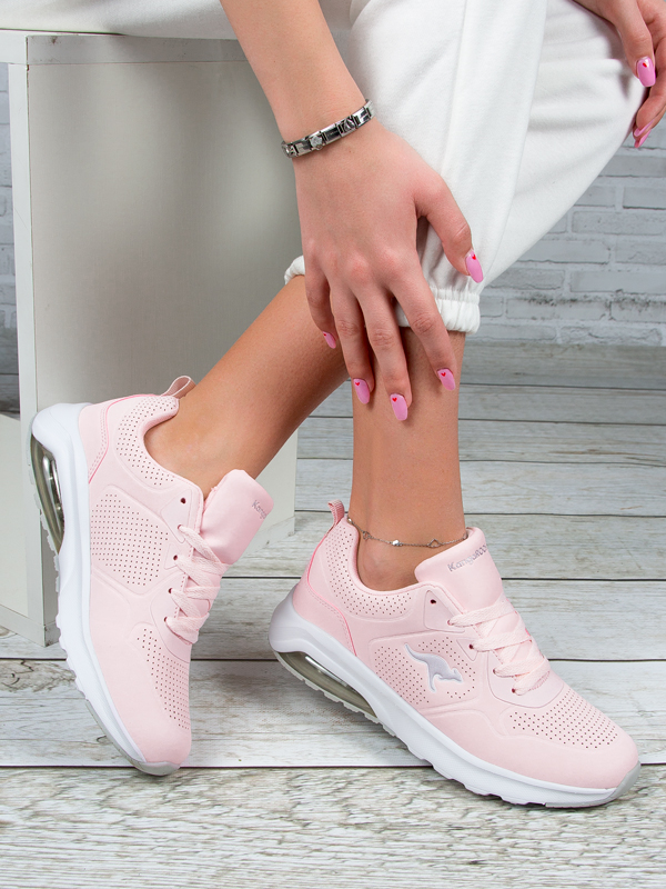 Kangaroos Sneakers halfshoes for women Frost Pink/Silver