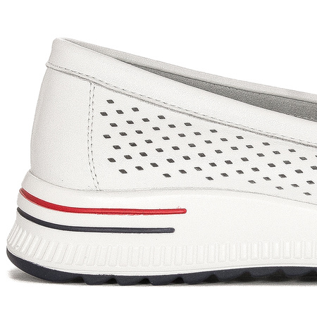 Filippo Women's Low shoes Leather White