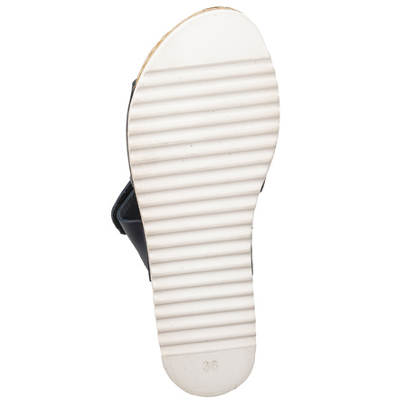 Inblu Women's Slides  Navy Blue