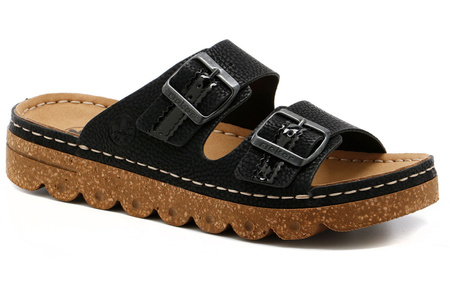 Rieker Women's Flip Flops Black