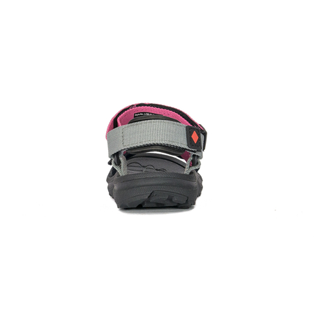 Lee Cooper Sandały dziecięce dziewczęce na rzep Fushia Fuksja