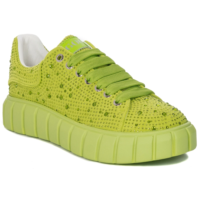 GOE Sneakersy damskie półbuty zielone