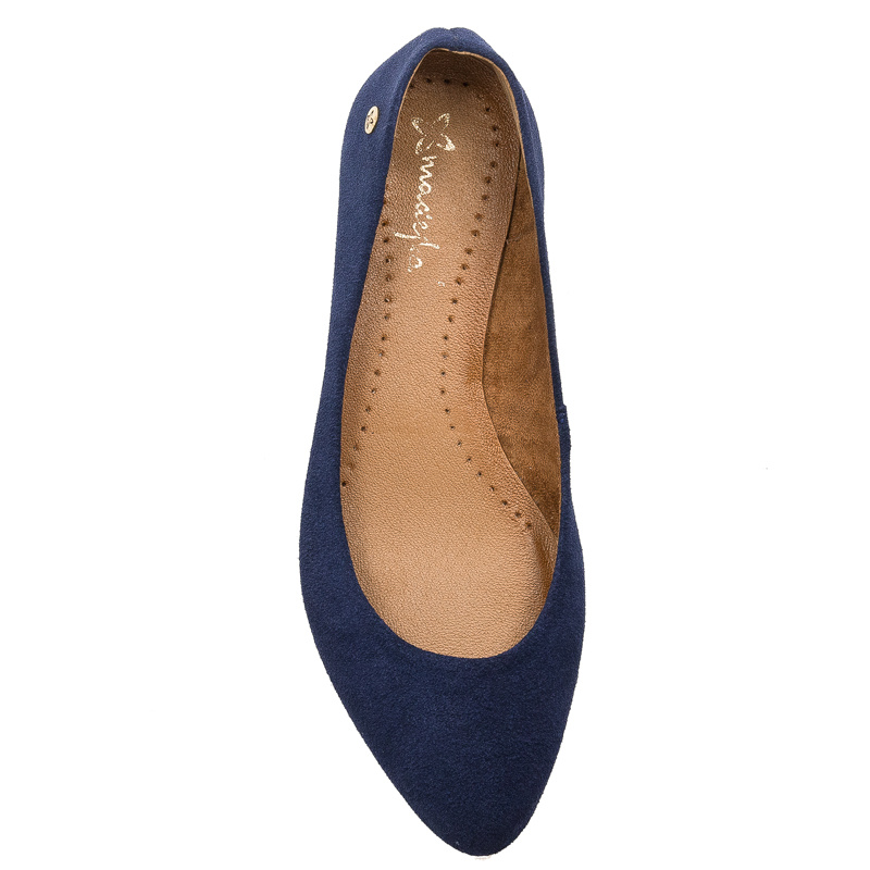 Maciejka 04100-43/00-8 Navy Ballerina