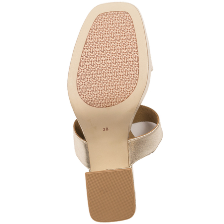 Maciejka 05522-25/00-1 Gold Sandals