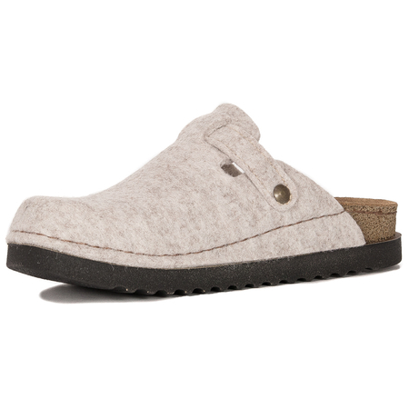 Inblu Kapcie klapki damskie Ice Beige beżowe