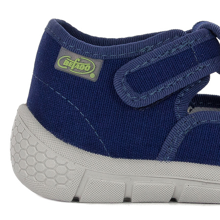 Befado Children's shoes for boys velcro Honey Navy Blue