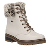Remonte Waterproof Insulated Ankle Boots Faux-Fur Collar Beige D0B74-80